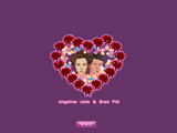 Angelina Jolie y Brad Pitt - juegos de vestir y maquillar 