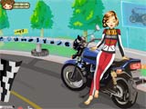Juegos de Vestir: Motorbike Speedway Girl  - 