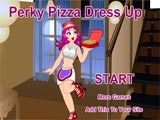Juegos de Vestir y Maquillar: Perky Pizza Dress Up  - 